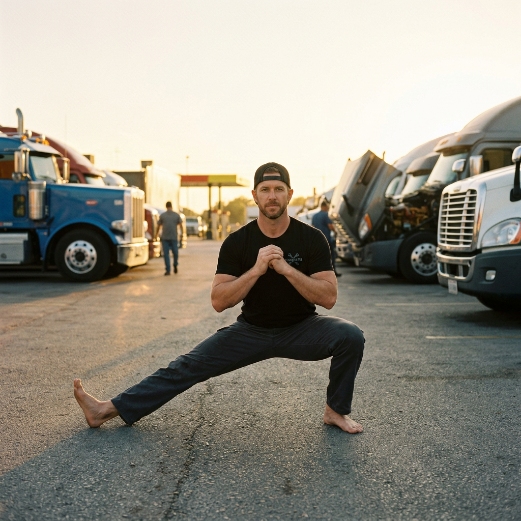 Cossack Squat demo