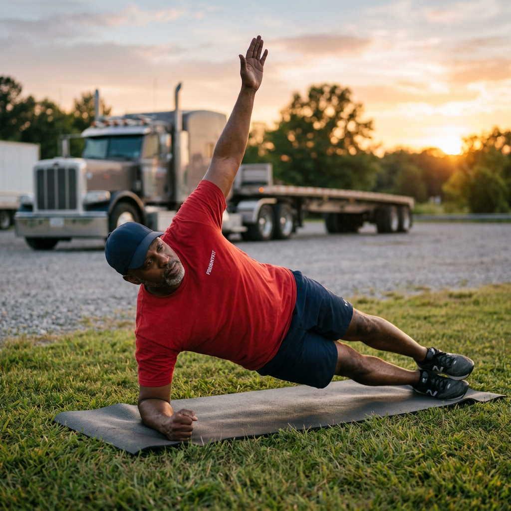 Side Plank hold demo